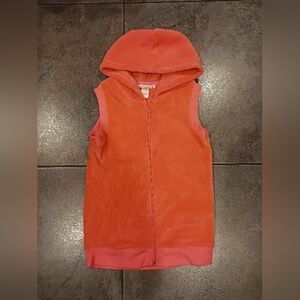 Girls Size 7/8 Coral, Soft, Sleeveless Sweater Vest